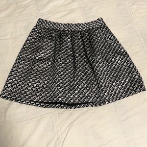 Crown & Ivy Patterned Flared Mini